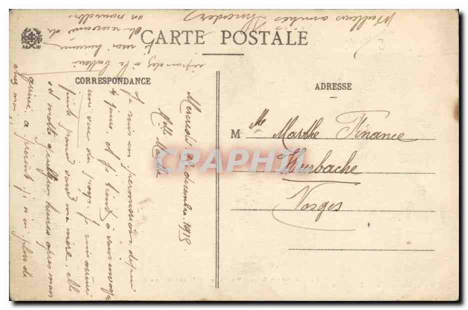 CPA La Vallee Du Grand Vertron Et Usine Germain — Rückseite