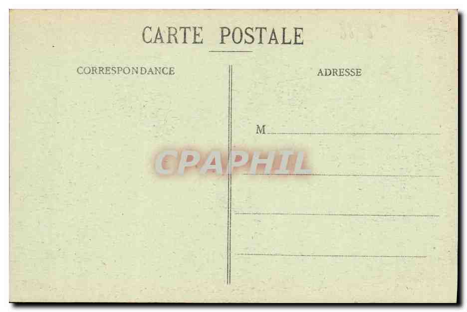 CPA Cornimont Le Chateau et la Grand Roche — Rückseite