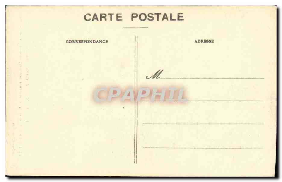 CPA Vauvillers Maison du Cardinal Sommier — Rückseite