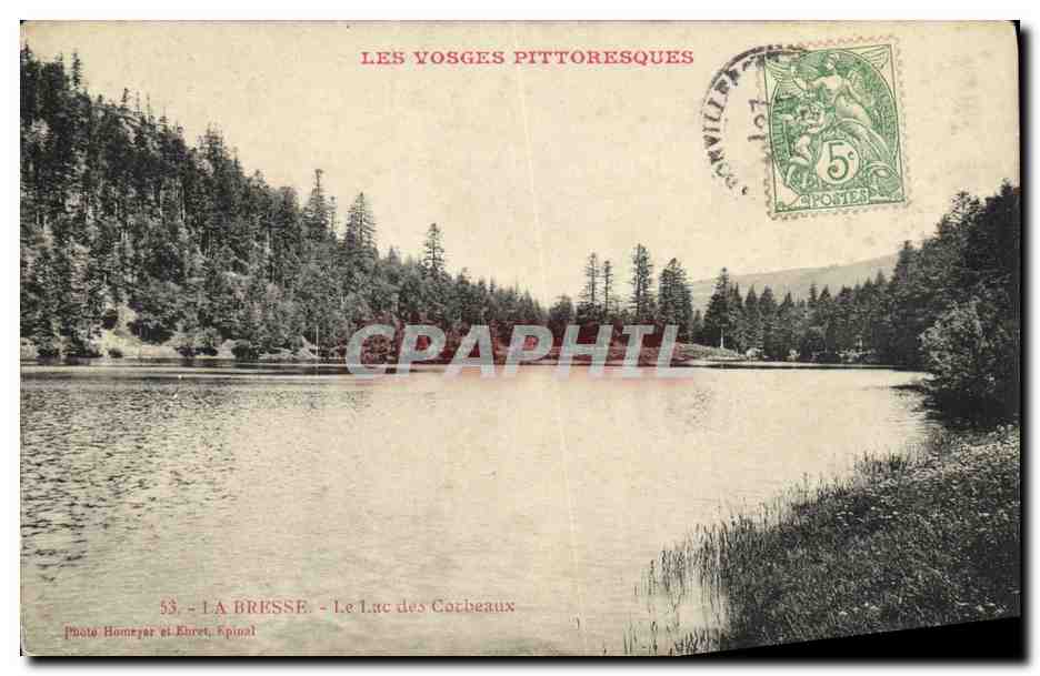 Le Lac des Corbeaux — Les Vosges Pittoresques — Photo Homeyer et Euret, Épinal