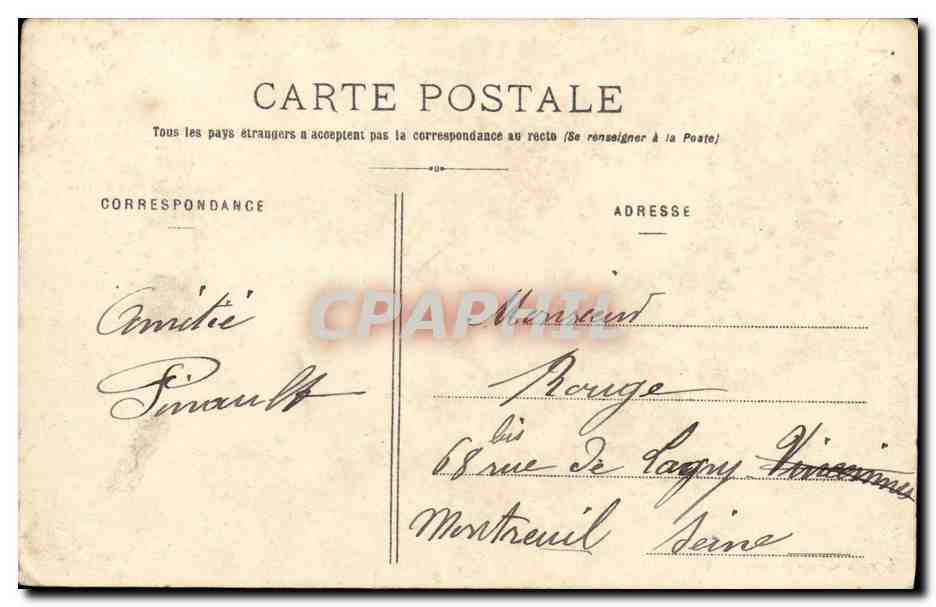 Le Lac des Corbeaux — Les Vosges Pittoresques — Photo Homeyer et Euret, Épinal — Rückseite
