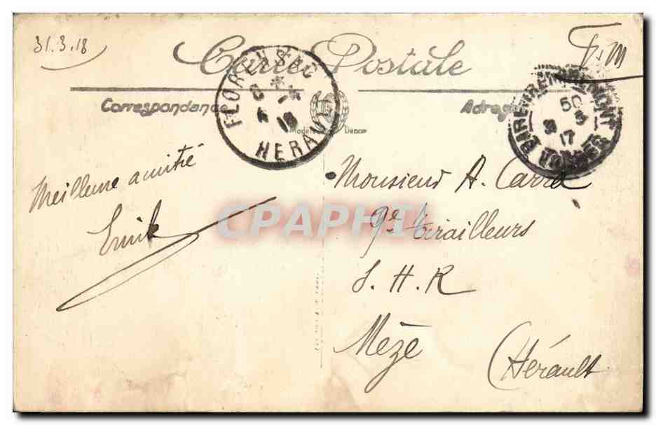 CPA Remiremont Le College — Rückseite