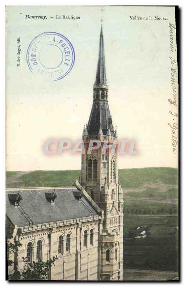 CPA Domremy La Basilique Vallee de la Meuse