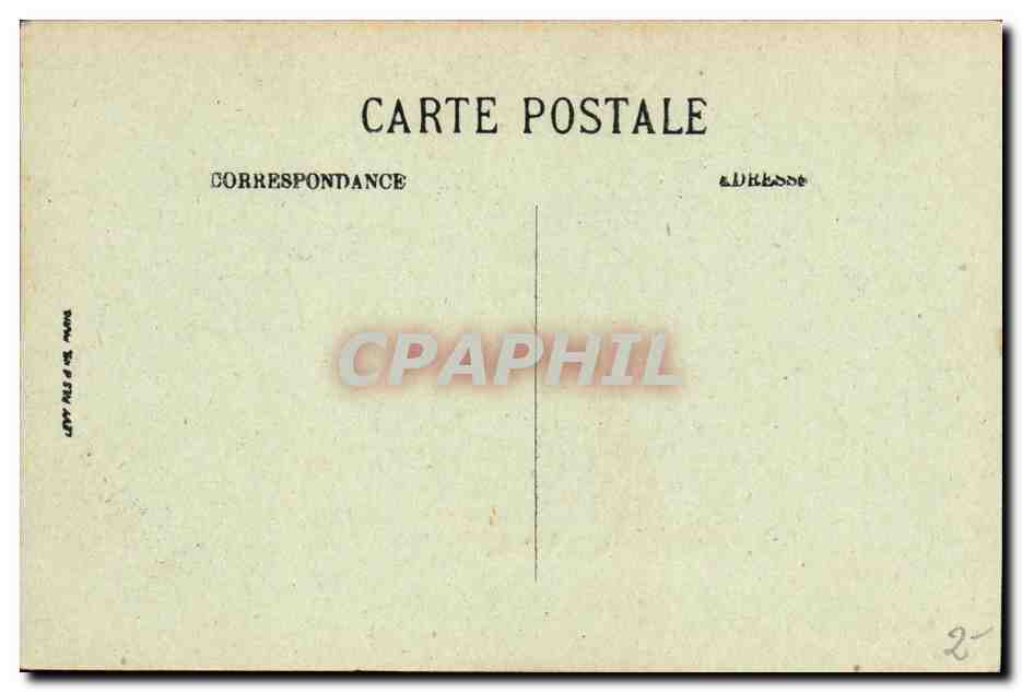 CPA Bussang Les Casernes et Coteaux de la Croix de Fresse — Rückseite