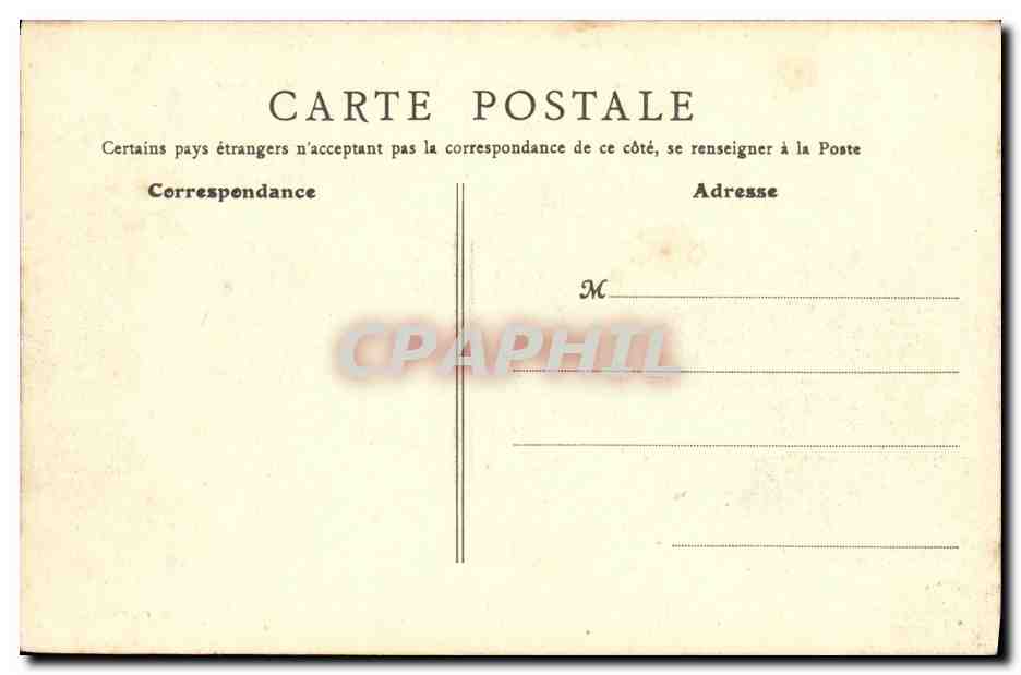 CPA Epinal La Moselle Vue Prise du Faubourg d Alsace — Rückseite
