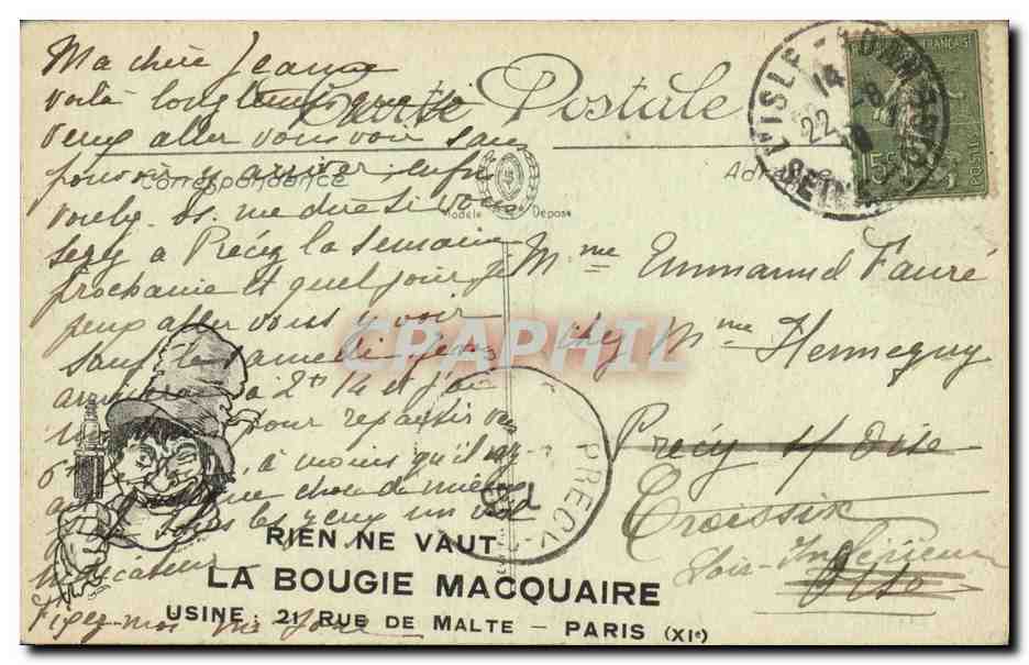 CPA Contrexeville Entree de l etablissement et du parc  — Back