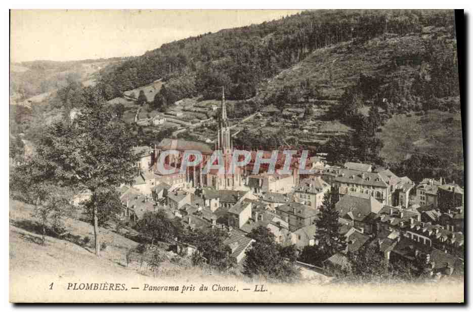 CPA Plombieres Pris du Chonot