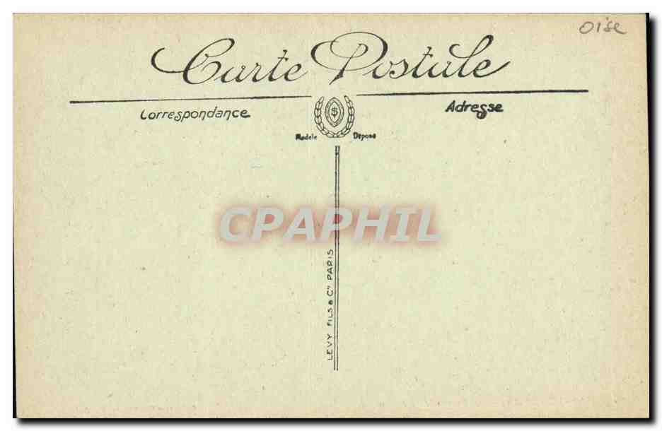 CPA Ons En Bray Interieur de L Eglise — Rückseite