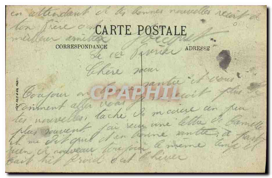 CPA Compiegne Vieux Moulin — Rückseite