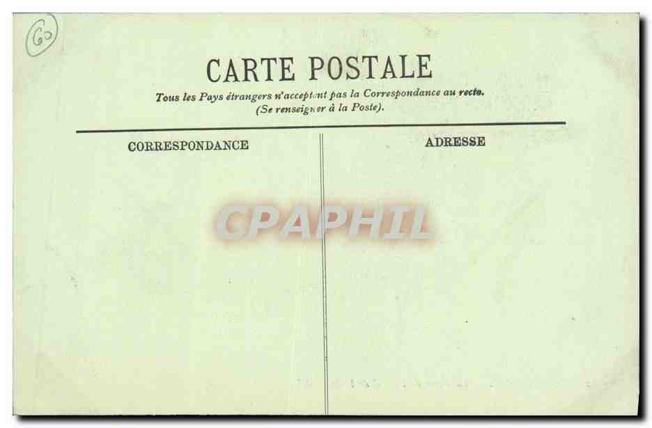 CPA Compiegne La Place de L Hotel de Ville Jeanne d arc — Verso