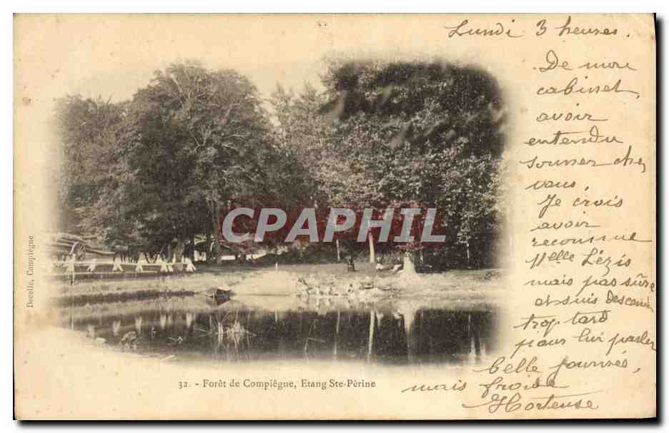 Forêt de Compiègne, Etang Ste-Périne — Druelle, Compiègne, Nr. 32