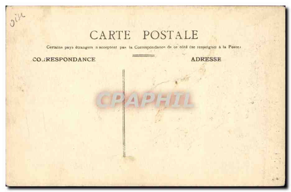 CPA Beauvais Interieur de la Cathedrale Vieilles tapisseries — Rückseite