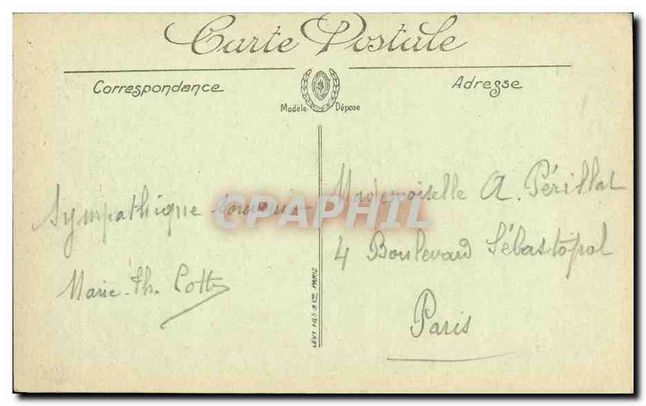 CPA Beauvais L Horloge Astronomique de Verite — Rückseite