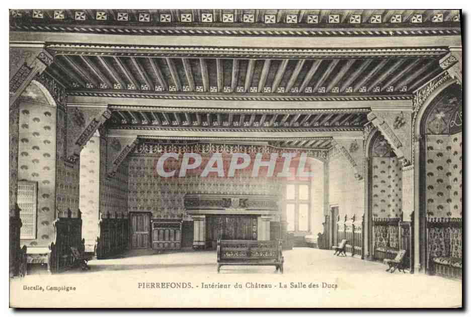 PierreFonds - Intérieur du Château - La Salle des Ducs — Deculle, Campiègne
