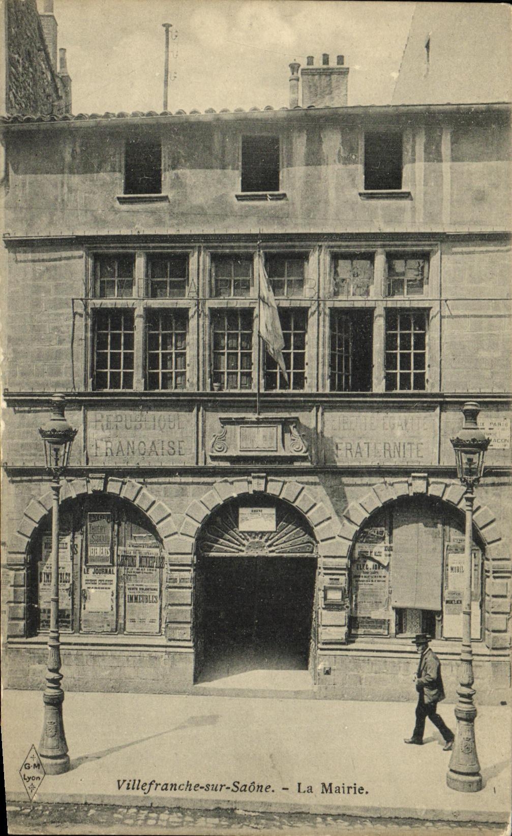 Villefranche-sur-Saône — Die Mairie — G-M Lyon