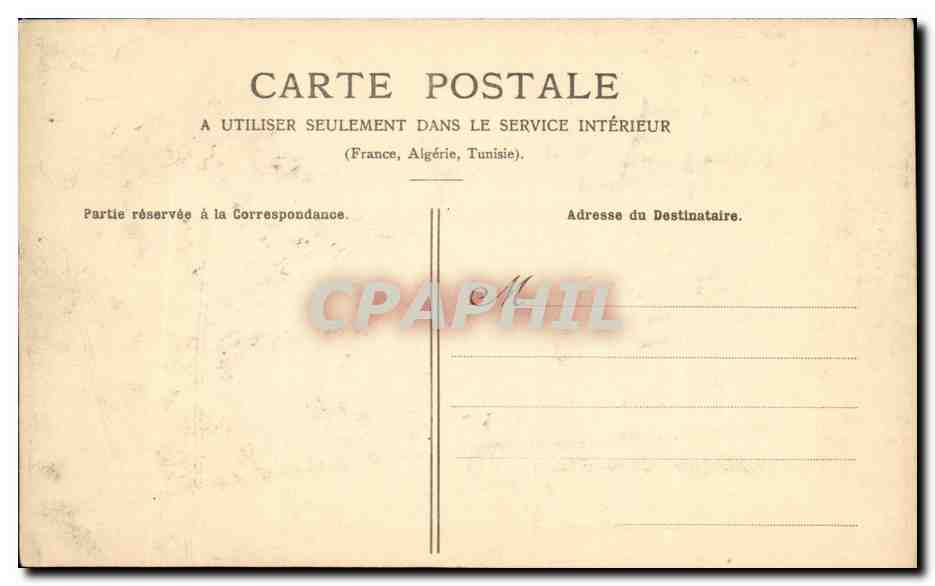 Villefranche-sur-Saône — Die Mairie — G-M Lyon — Rückseite