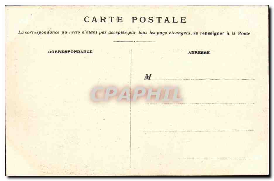 CPA Lyon Sanctuaire de L Ancienne Chapelle ND de Fourviere — Verso