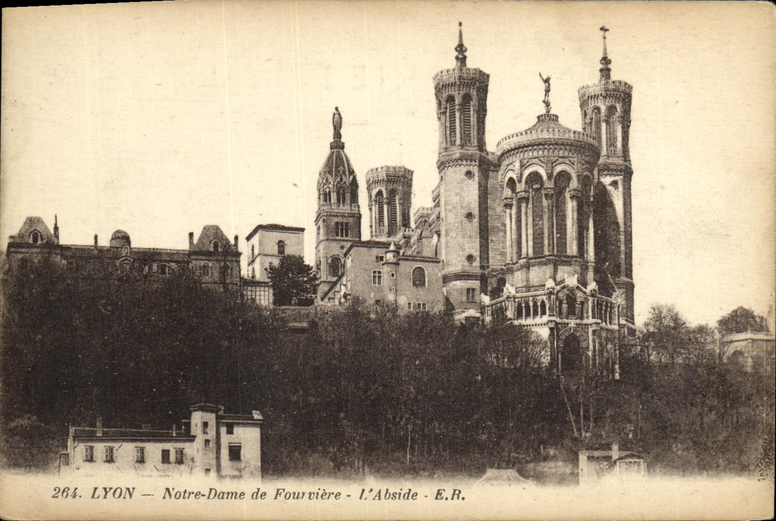 LYON — Notre-Dame de Fourvière — L’Abside — E.R.