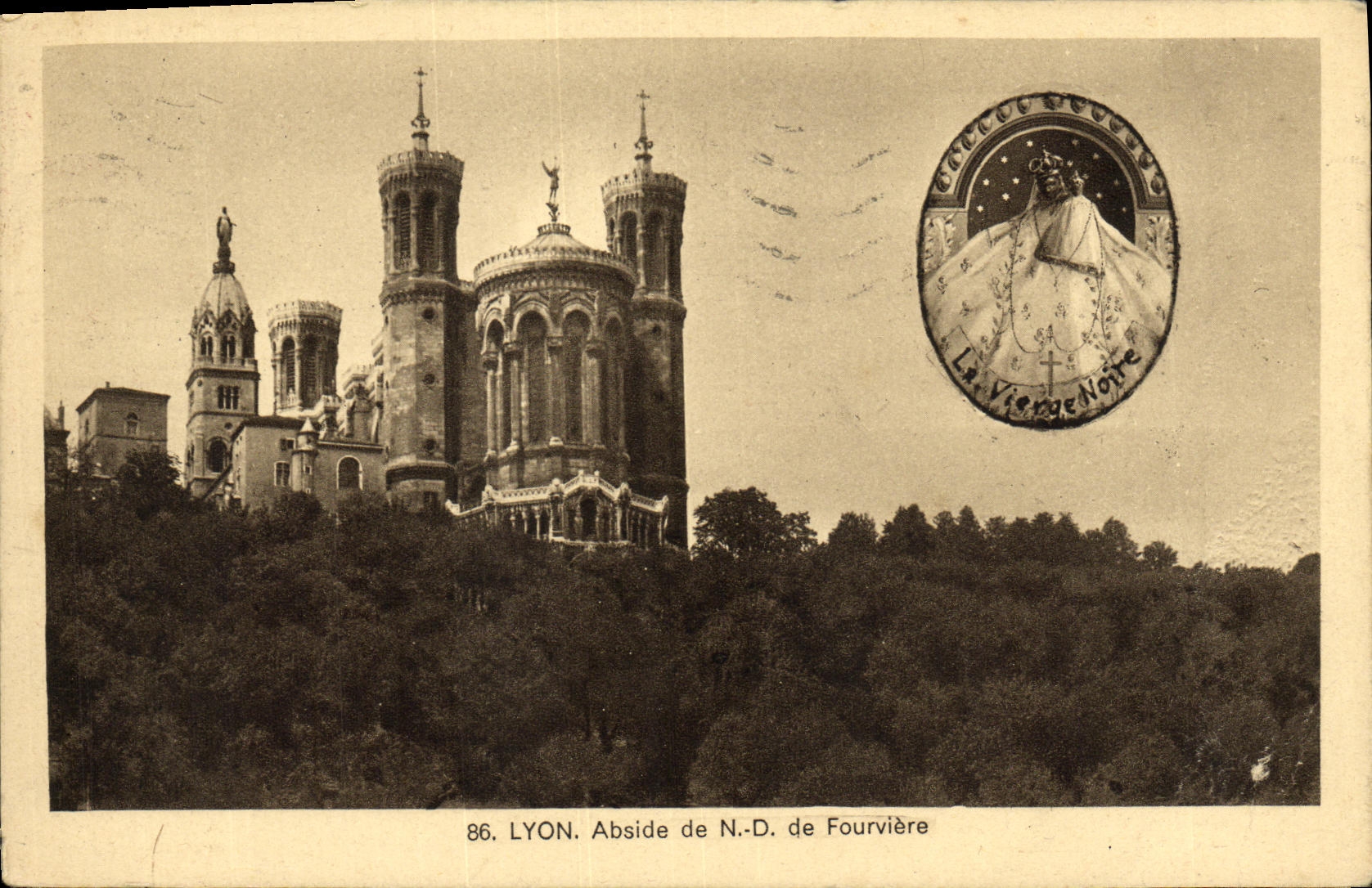 CPA Lyon Abside de ND de Fourviere