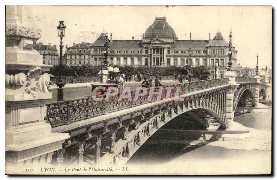 CPA Lyon Le Pont de L Universite