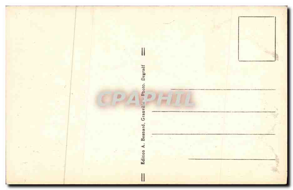 Carolles — Un coin de la Vallée du Lude — La Croisette — n° 508 — Verso