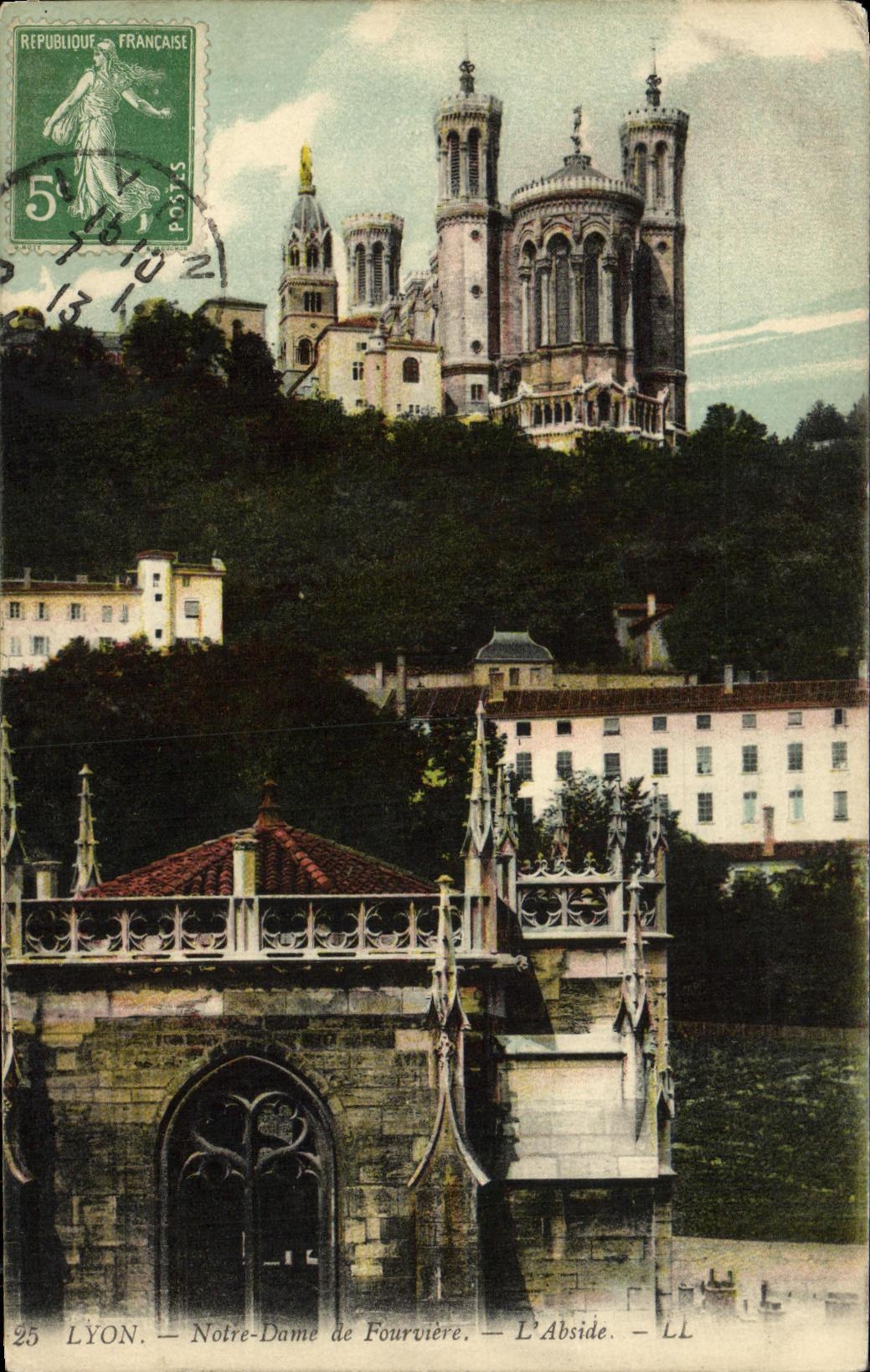 Lyon — Notre-Dame de Fourvière — L'Abside — LL - Recto