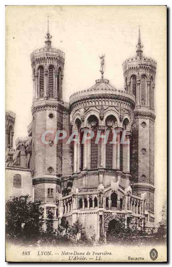 CPA Lyon Notre Dame de Fourviere L Abside
