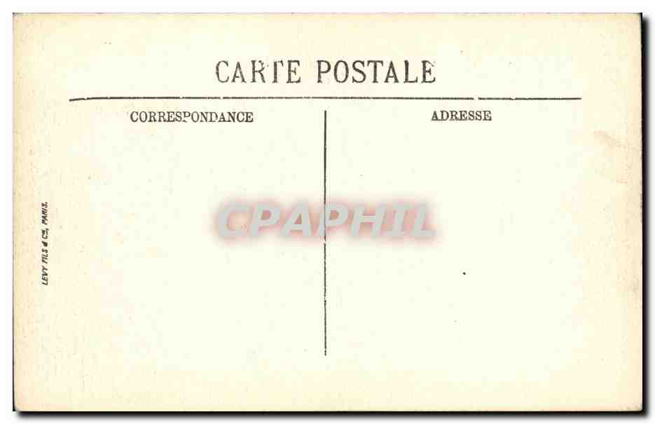 CPA Lyon Notre Dame de Fourviere L Abside — Verso