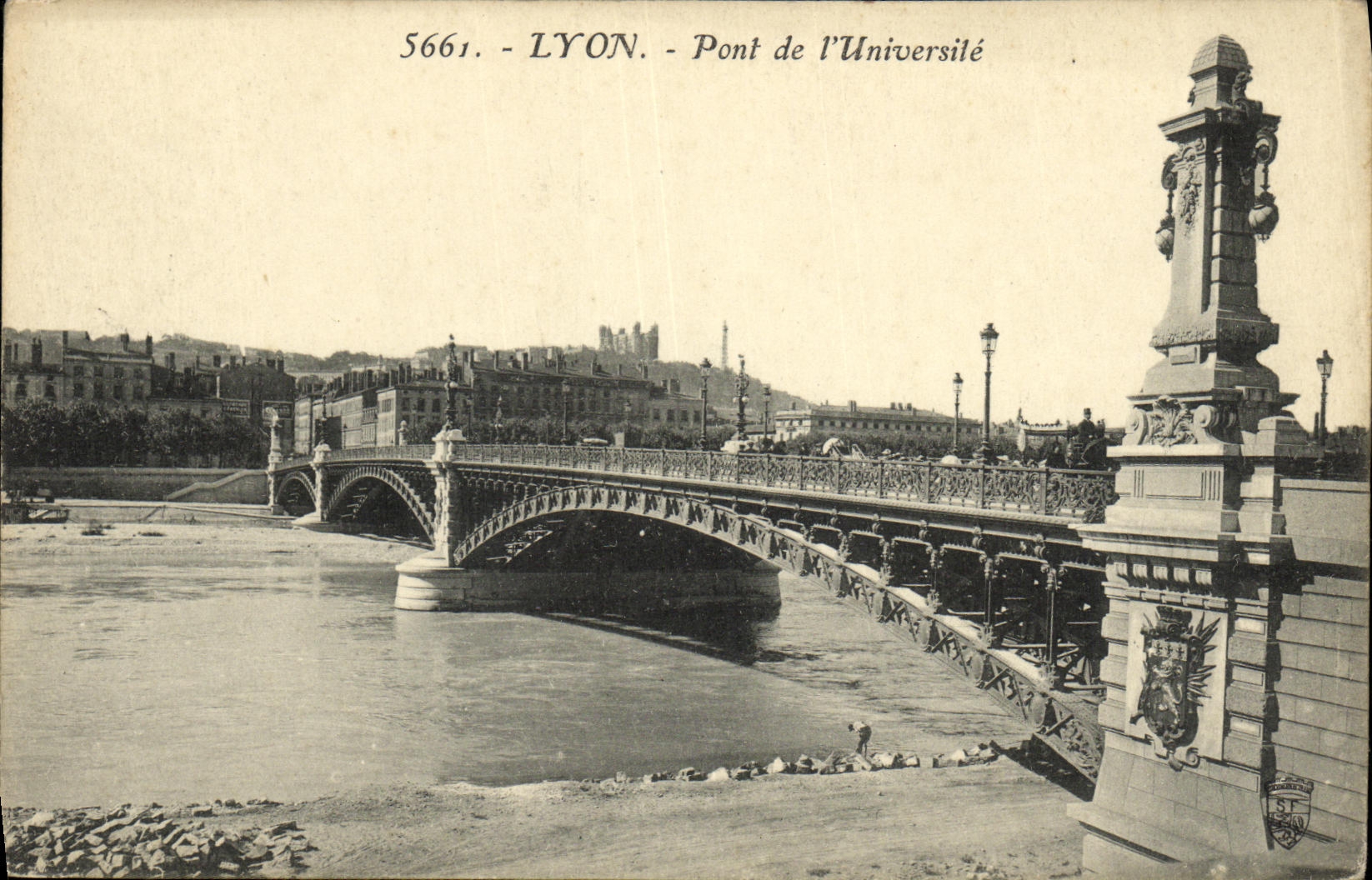 CPA Lyon Pont de l Universite
