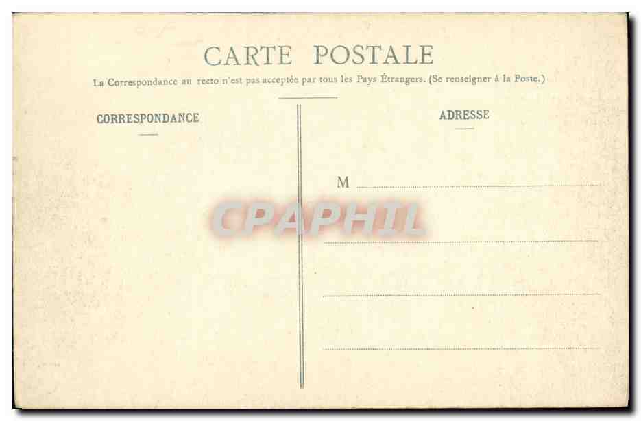 CPA Lyon Pont de l Universite — Verso