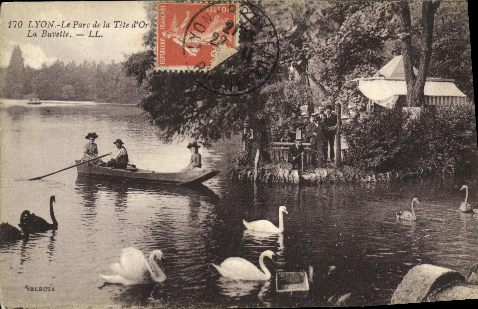 LYON - Le Parc de la Tête d'Or — La Buvette — SELECTA