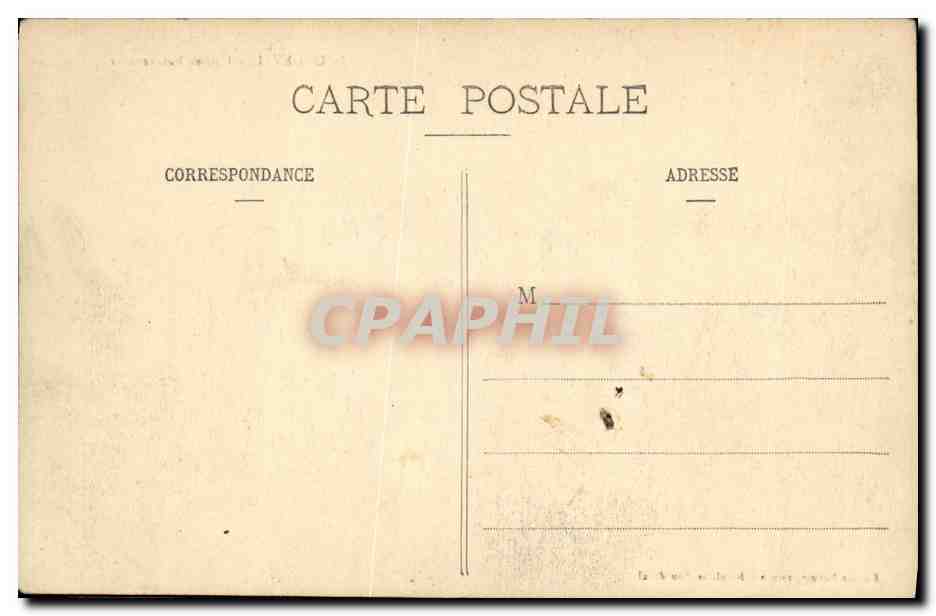 CPA Sourdeval Usines Letavernier — Rückseite