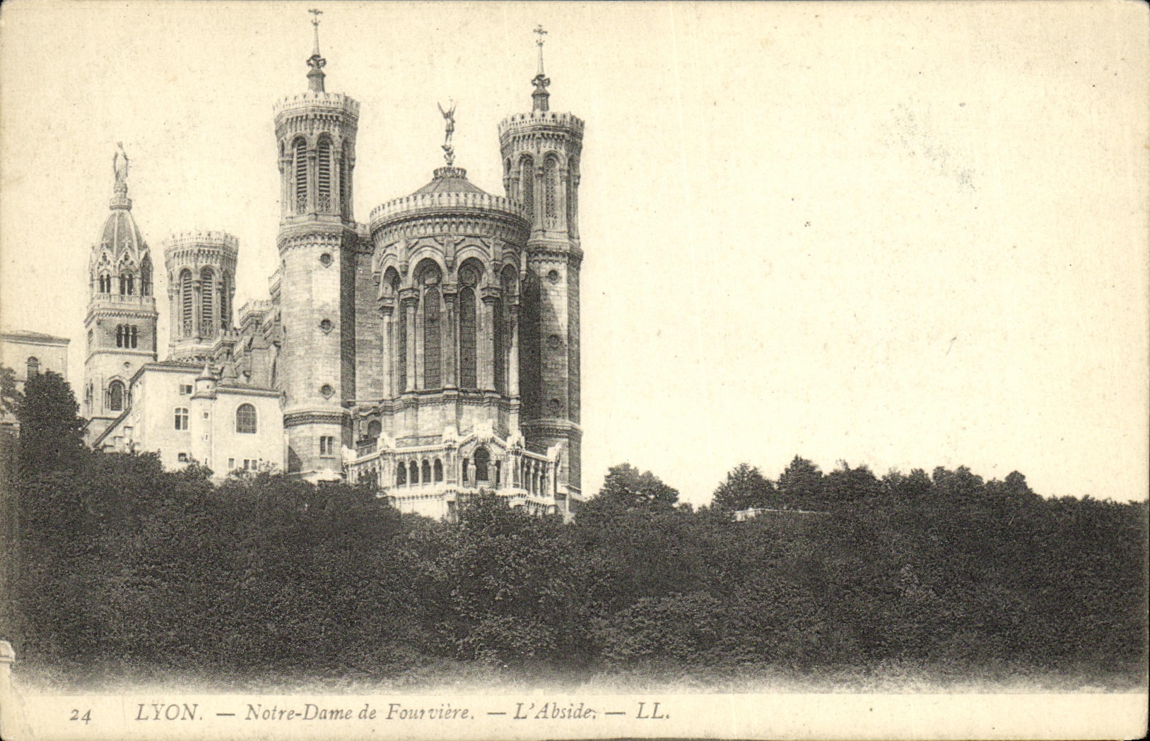 CPA Lyon Notre Dame de Fourviere L Abside