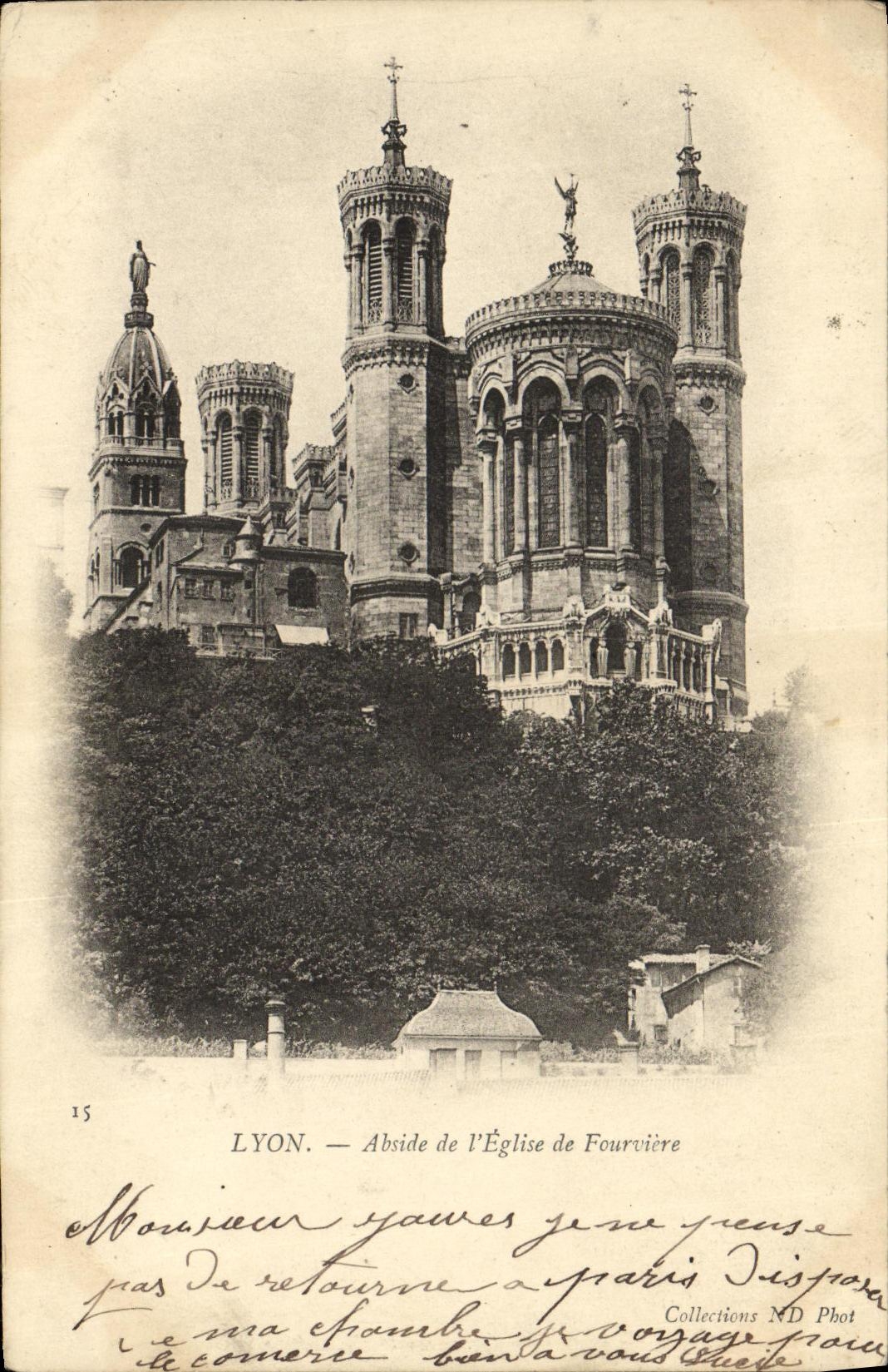 LYON. — Apse der Kirche Fourvière — Sammlung MD Phot