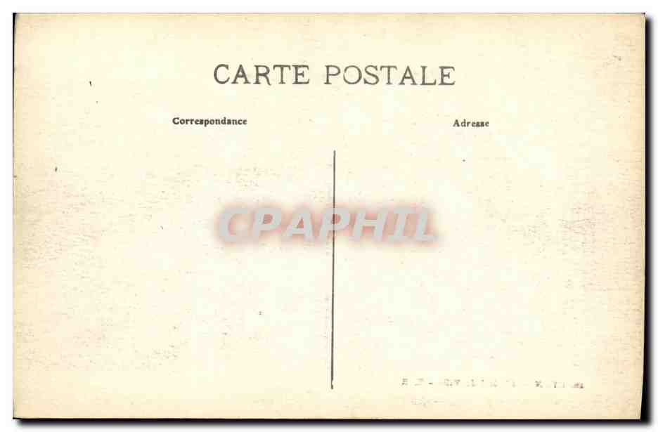 CPA Lyon L Hotel de Ville — Verso