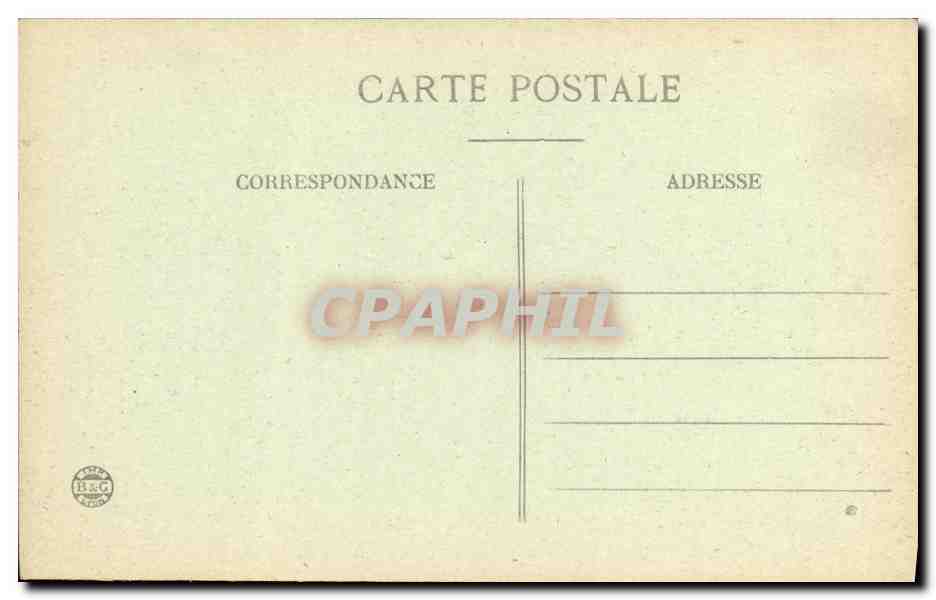 LYON — Place Carnot - Monument de la République et Coteau de Fourvière - E.R. — Verso