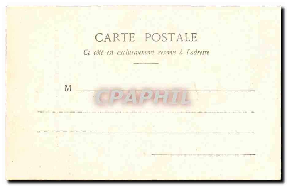 CPA Le Mont Dore Le Grand Hall de l Etablissement — Verso