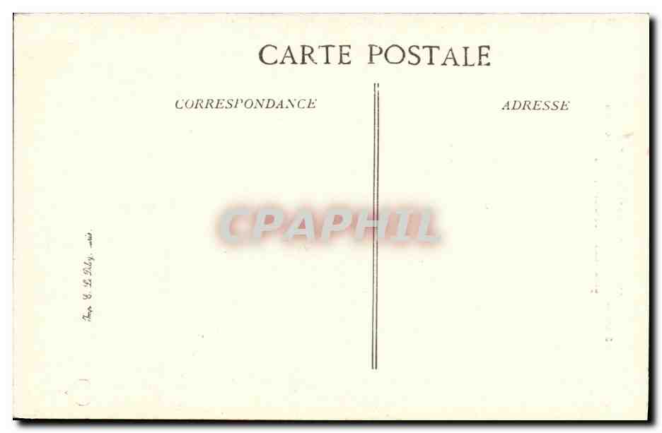 CPA Le Mont Dore La Roche et la Vallee du Mont Dore — Verso
