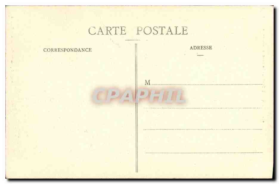 CPA Le Mont Dore La Grande Cascade en Hiver — Verso