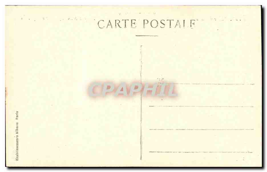 CPA Region du Mont Dore Ruines du Chateau la Tour d Auvergne Aniquites — Verso