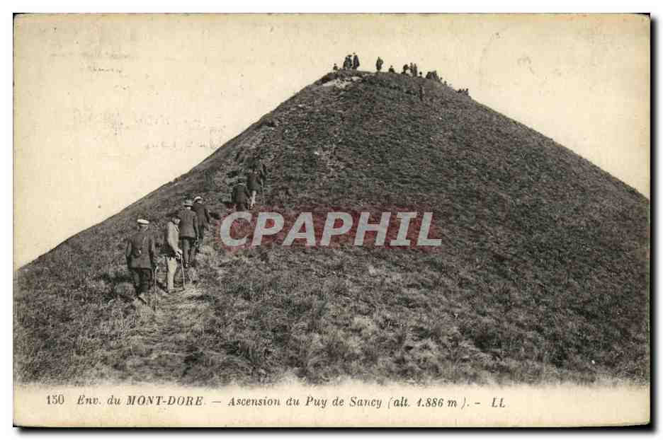 Env. du MONT-DORÉ — Ascension du Puy de Sancy (alt. 1.886 m) — LL