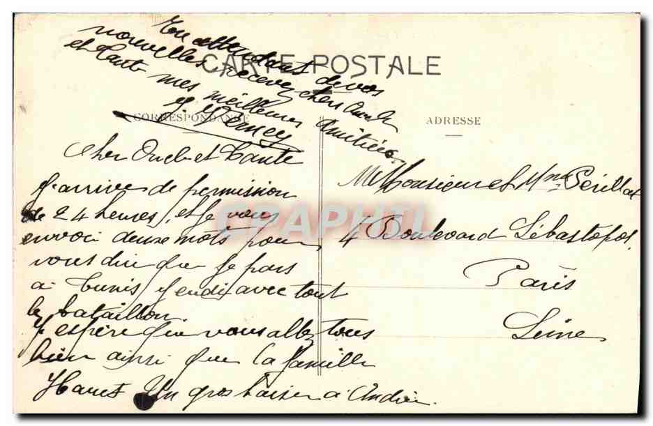 LYON - Pont du Midi et Quai Gaillleton — E. C. L. — n°13 — Verso