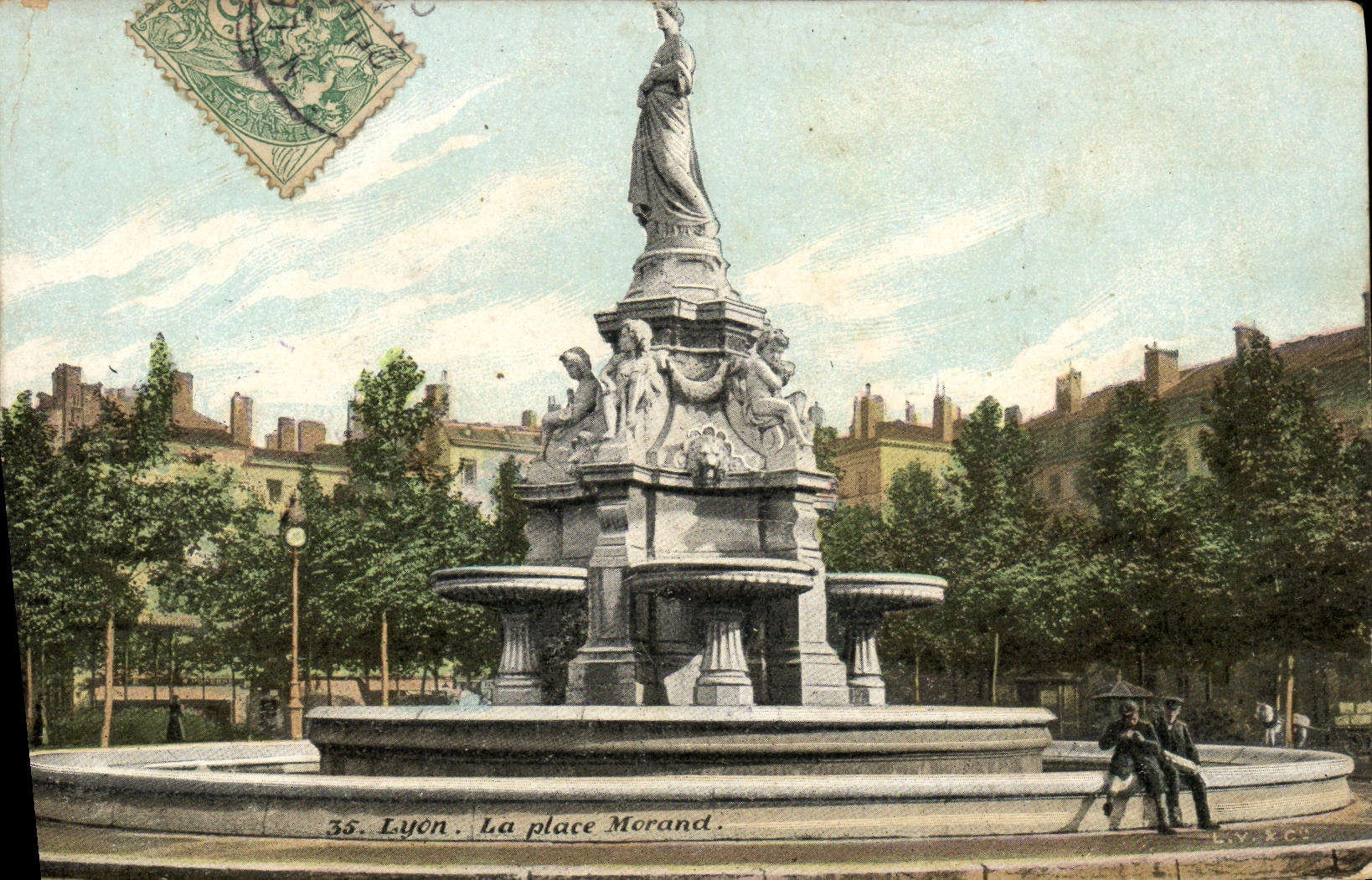 CPA Lyon La Place Morand