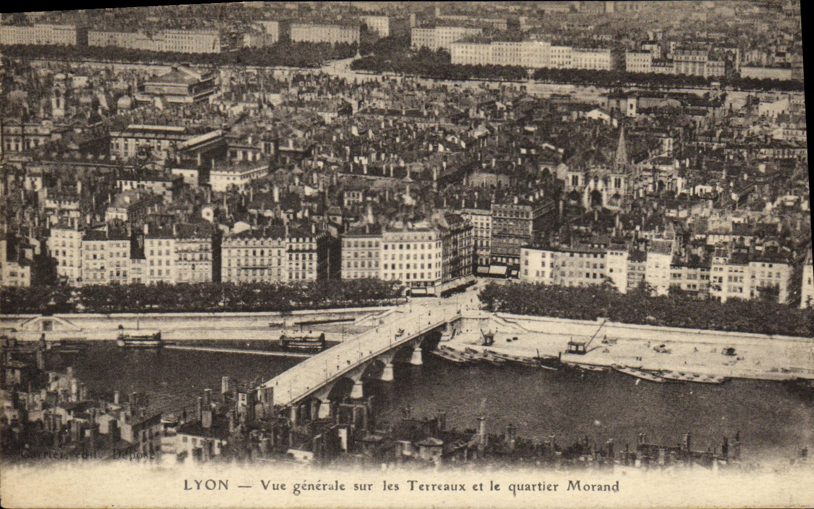 LYON — Allgemeiner Blick über die Terreaux und den Bezirk Morand — Gourrier-Voil Dépôssé