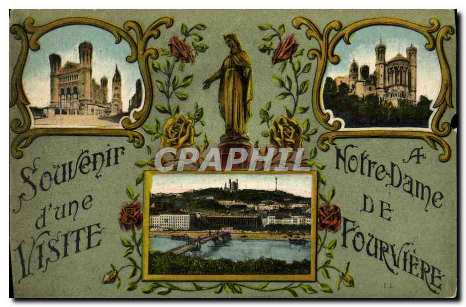 Notre-Dame de Fourvière — Souvenir of a Visit — L.L. Publisher