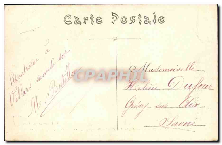 LYON - Boulevard de la Croix-Rousse - "Le Gros Caillou" - S. Farges, édit. Lyon — Verso