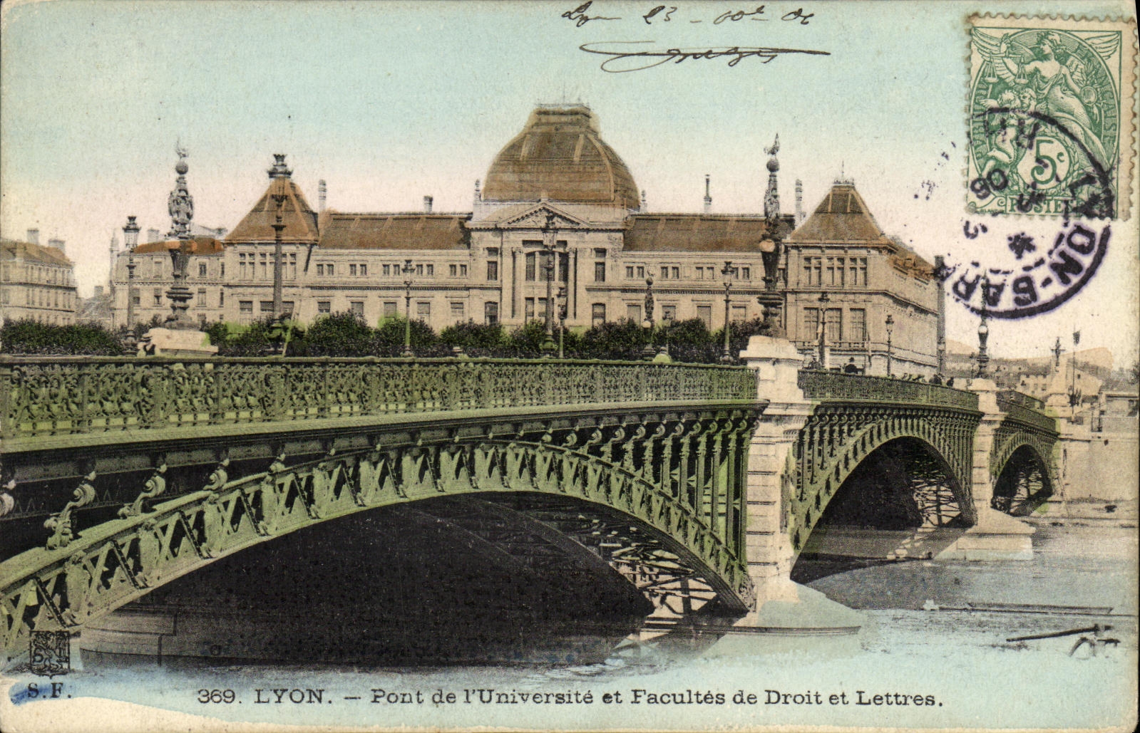 CPA Lyon Pont de l Uiversite et Facultes de Droit et Lettres