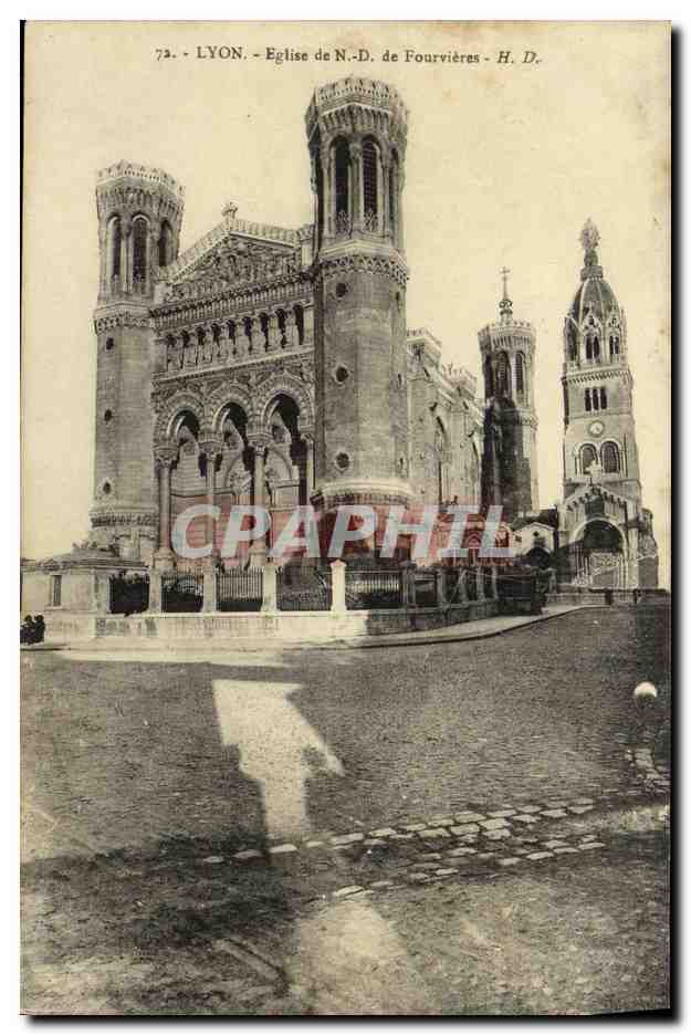 LYON - Église de N.-D. de Fourvières - H. D.