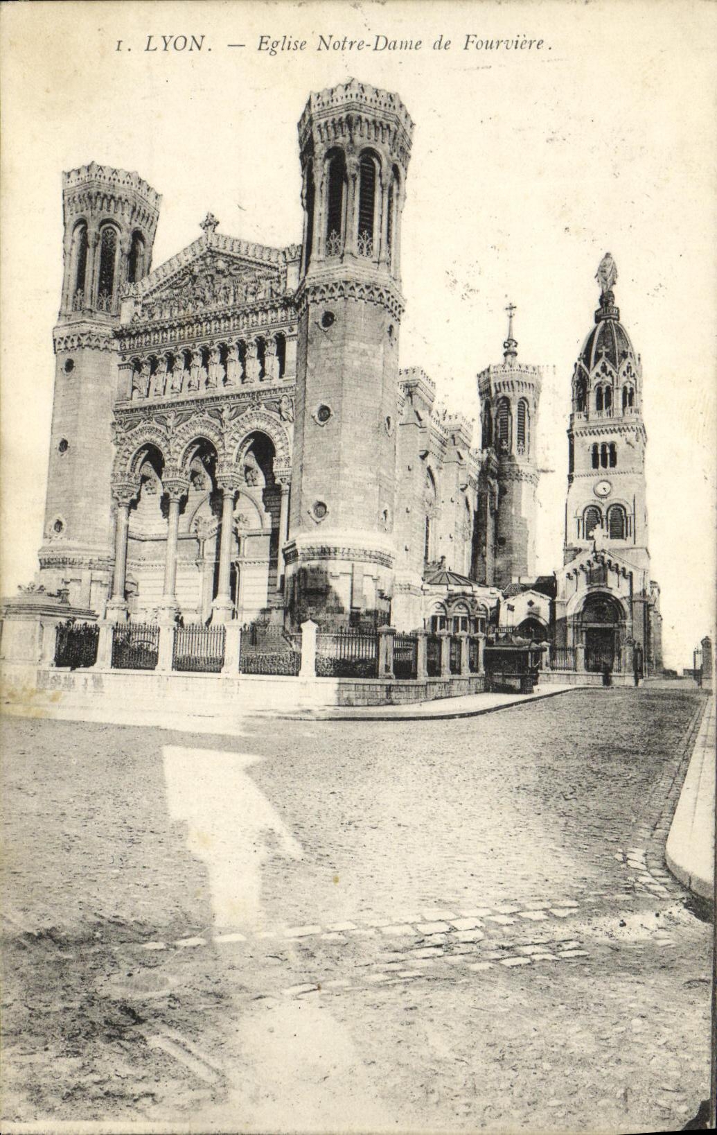 Lyon — Kirche Notre-Dame de Fourvière — P. Rossicaud, Verleger