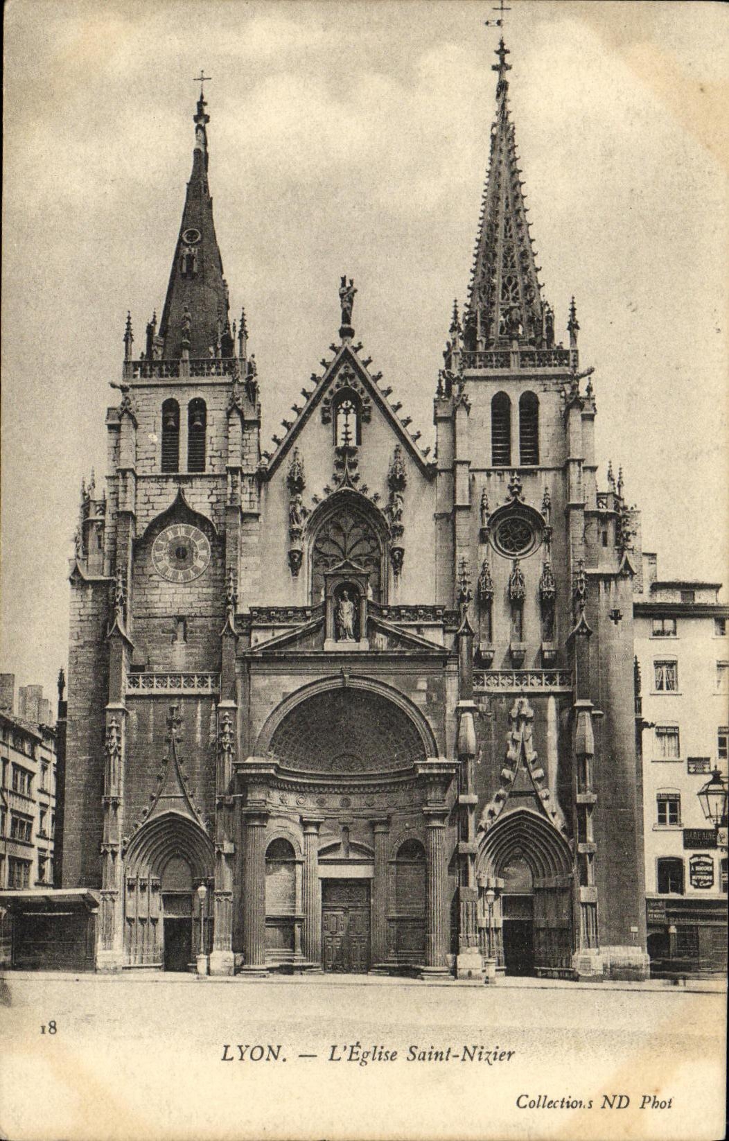LYON — L'Église Saint-Nizier — Collection.s ND Phot
